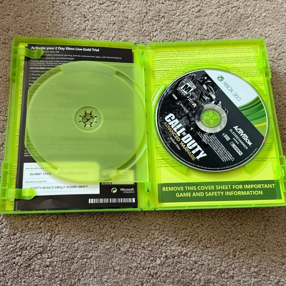 Call of Duty: Advanced Warfare Day Zero Edition | XBOX 360 | INSTALL DISC ONLY